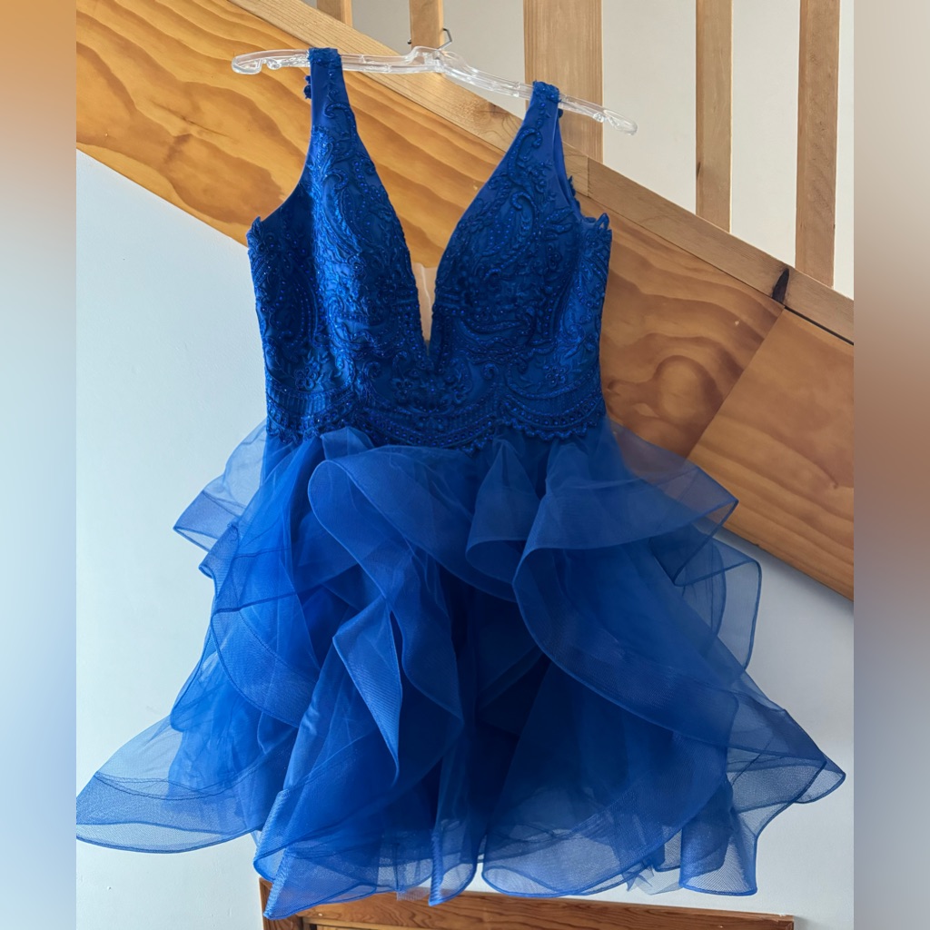 Royal Blue Short Formal Dress